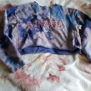 Vintage Bleached Gonzaga Sweatshirt